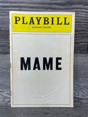 Mame playbill luglio 1983 - mame,,