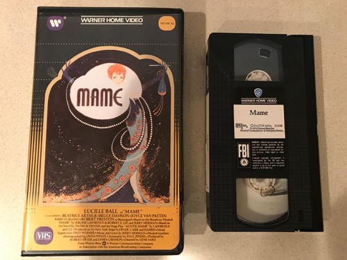 Mame vhs 1984 - mame, warner