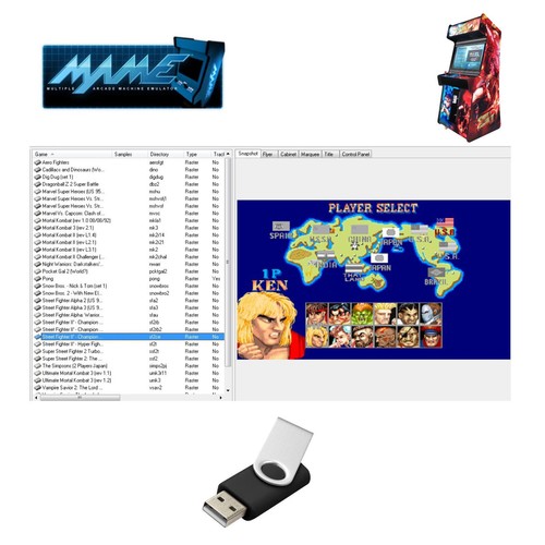 Emulatore giochi mame pendrive - giochi,